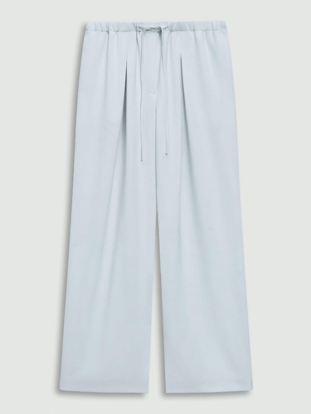 Pleated Pull-On Pant, 30'' in Admiral Crepe